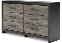 black gray bedroom   