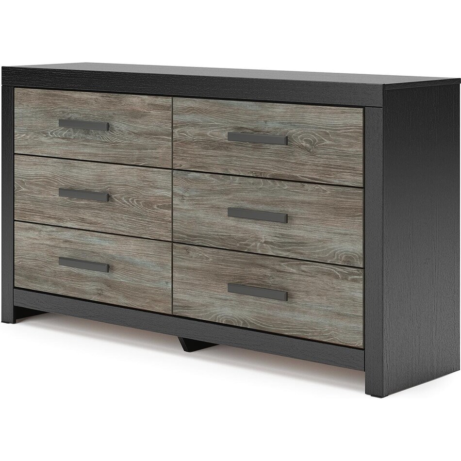 black gray bedroom   