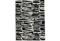 black ivory area rugs   