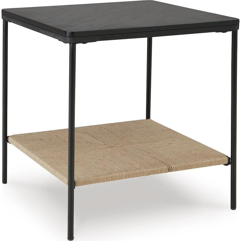 black natural occasional tables   