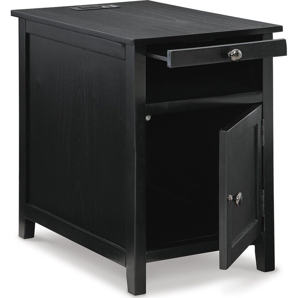 black occasional tables   