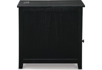 black occasional tables   