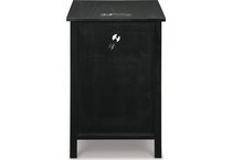 black occasional tables   