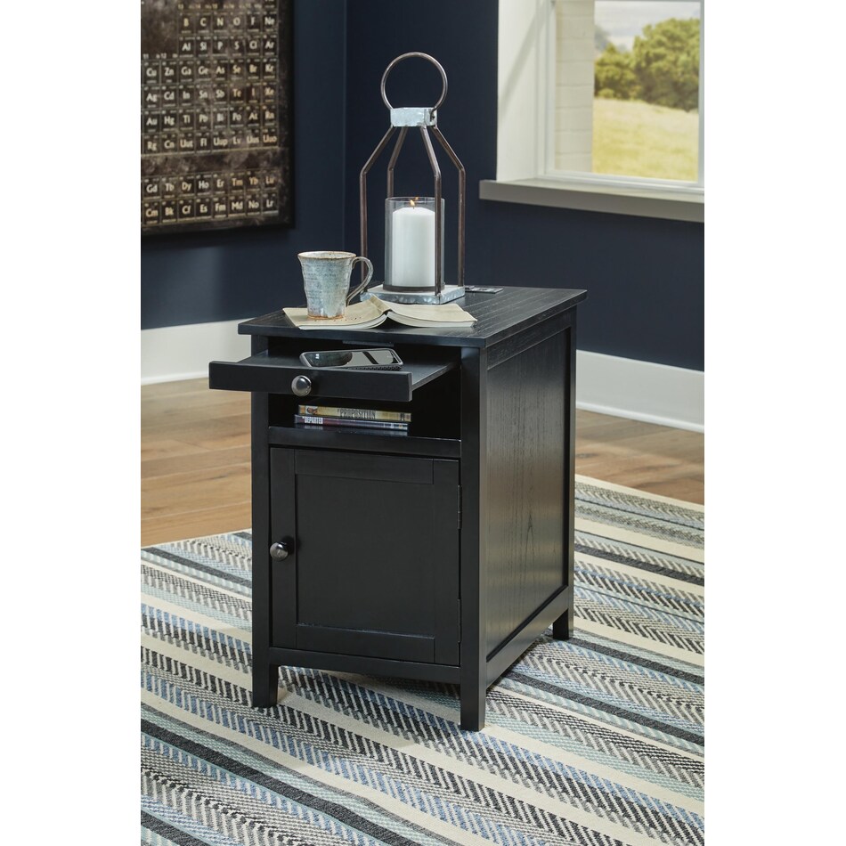 black occasional tables   