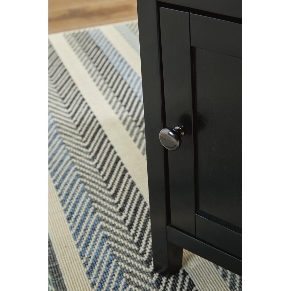 black occasional tables   