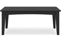 black outdoor furniture   