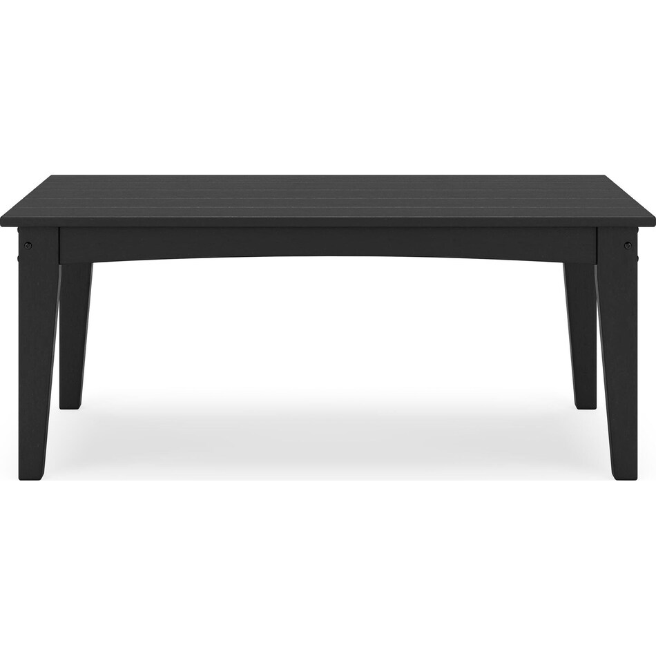 black outdoor furniture   