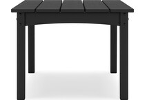 black outdoor furniture   