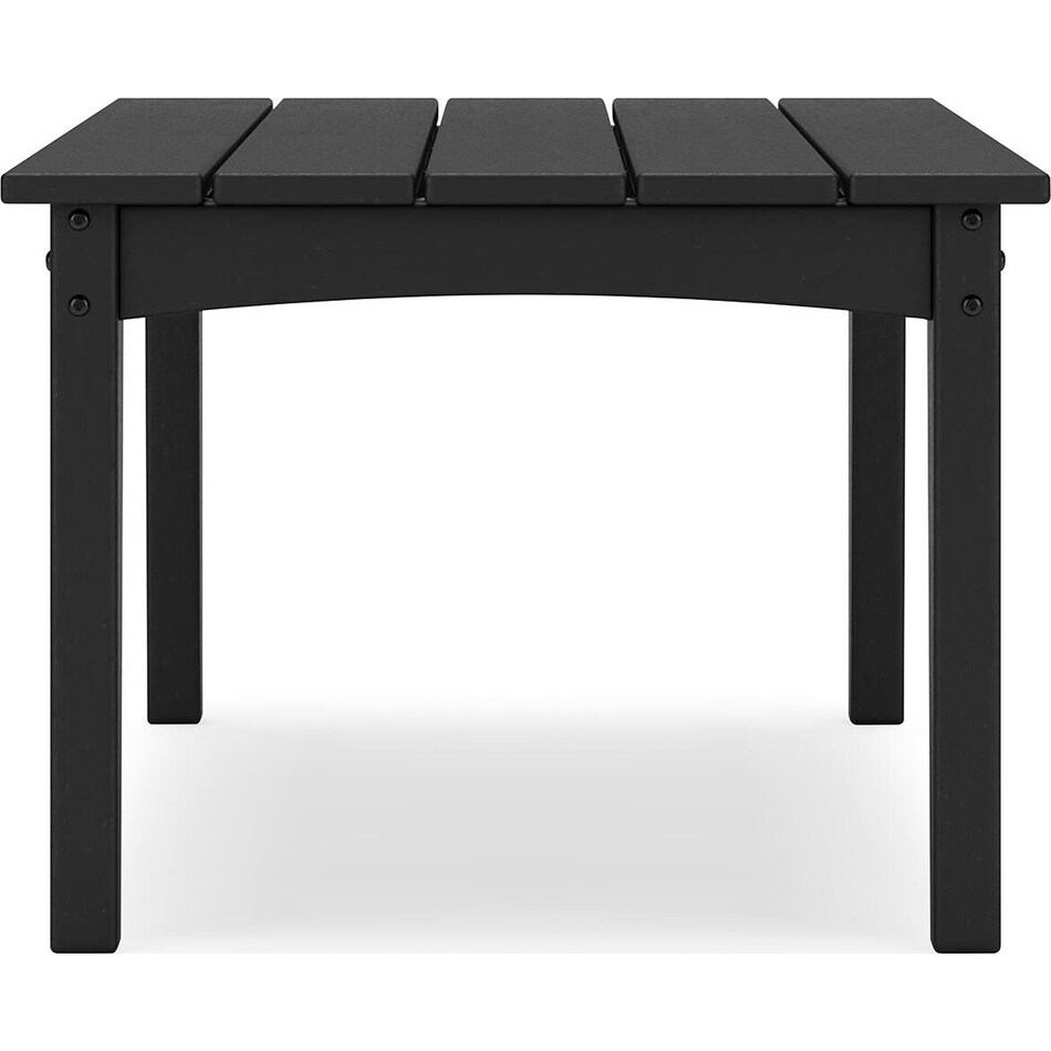 black outdoor furniture   