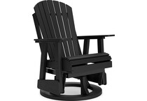 black outdoor furniture   