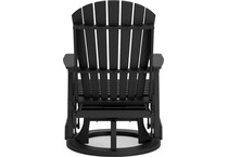 black outdoor furniture   