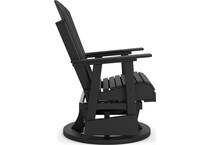 black outdoor furniture   