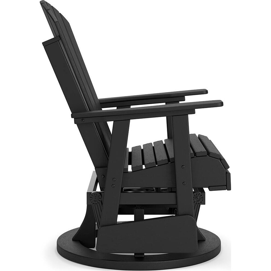 black outdoor furniture   