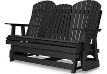 black outdoor furniture   