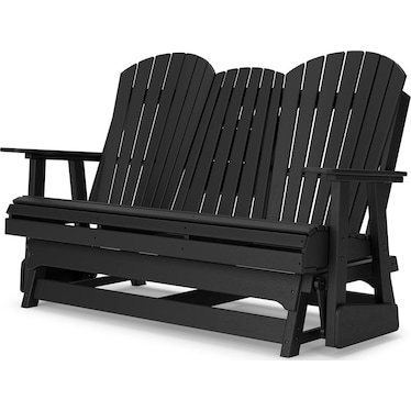 Hyland Wave Outdoor Glider Loveseat