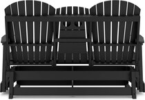 black outdoor furniture   