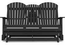 black outdoor furniture   