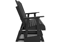 black outdoor furniture   