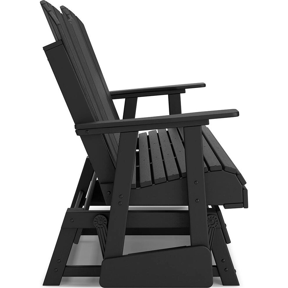 black outdoor furniture   
