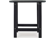 black outdoor furniture   