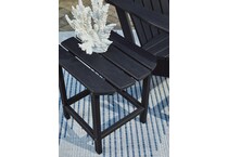 black outdoor furniture   