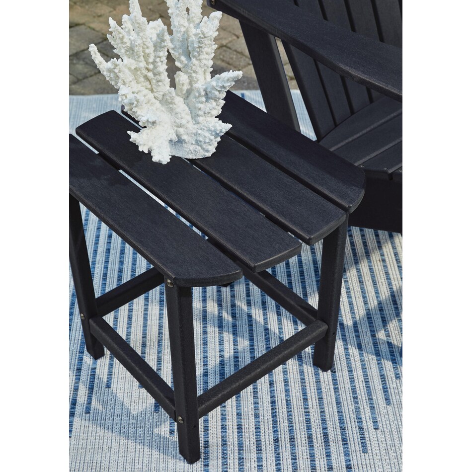 black outdoor furniture   
