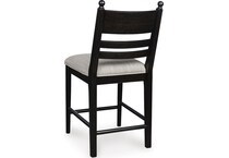 black pub tables bars and stools   