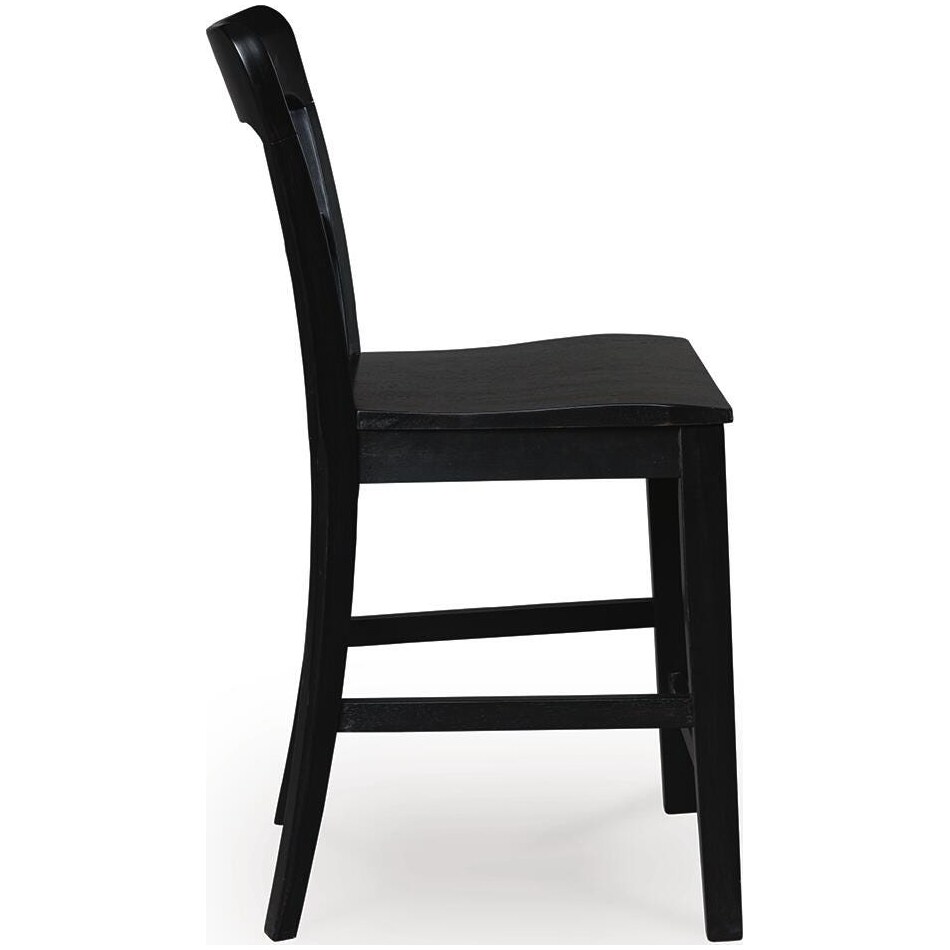 black pub tables bars and stools   