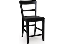 black pub tables bars and stools   