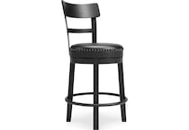 black pub tables bars and stools   