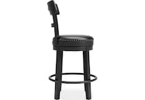black pub tables bars and stools   