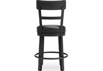 black pub tables bars and stools   