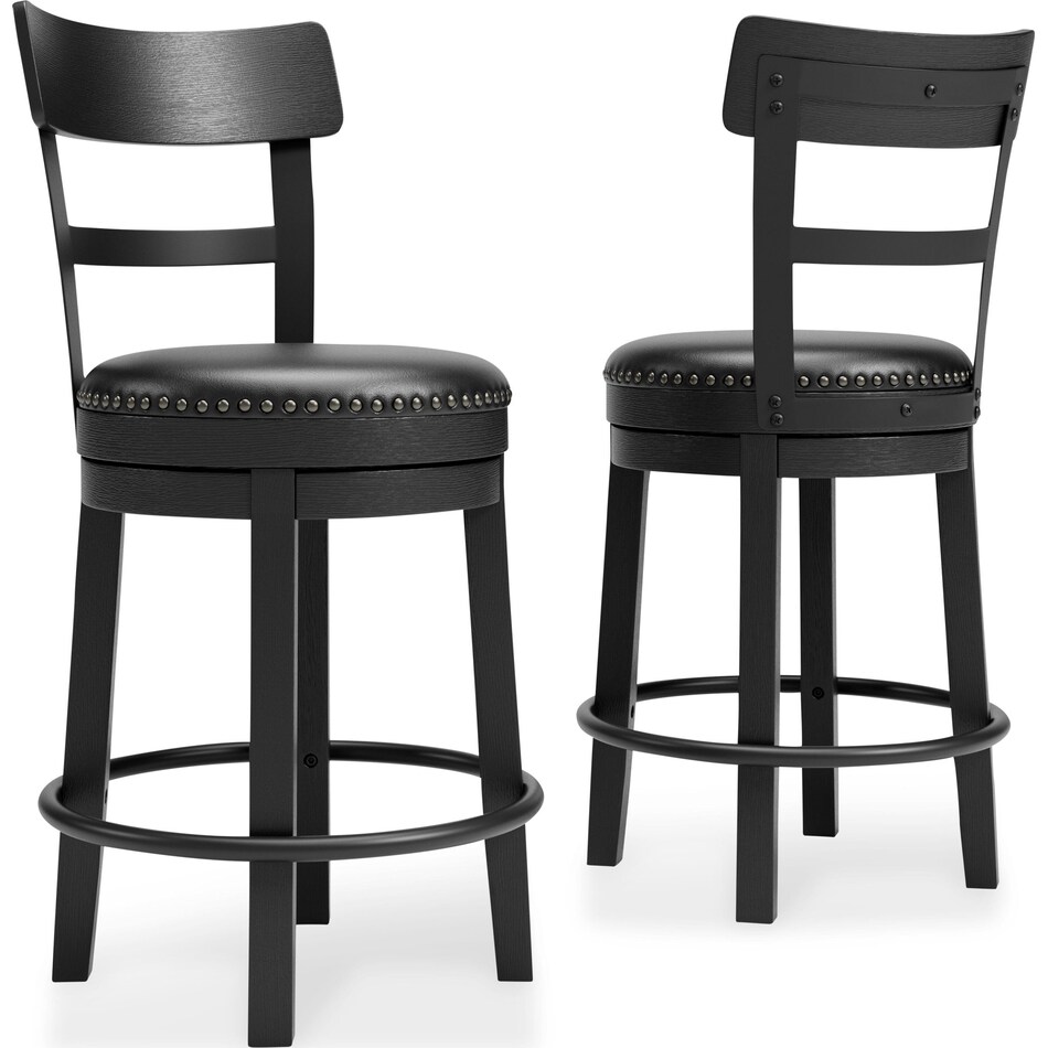 black pub tables bars and stools   