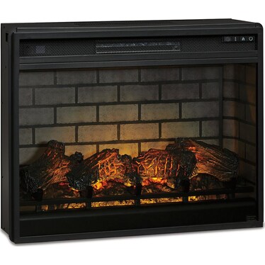 Entertainment Accessories Electric Infrared Fireplace Insert