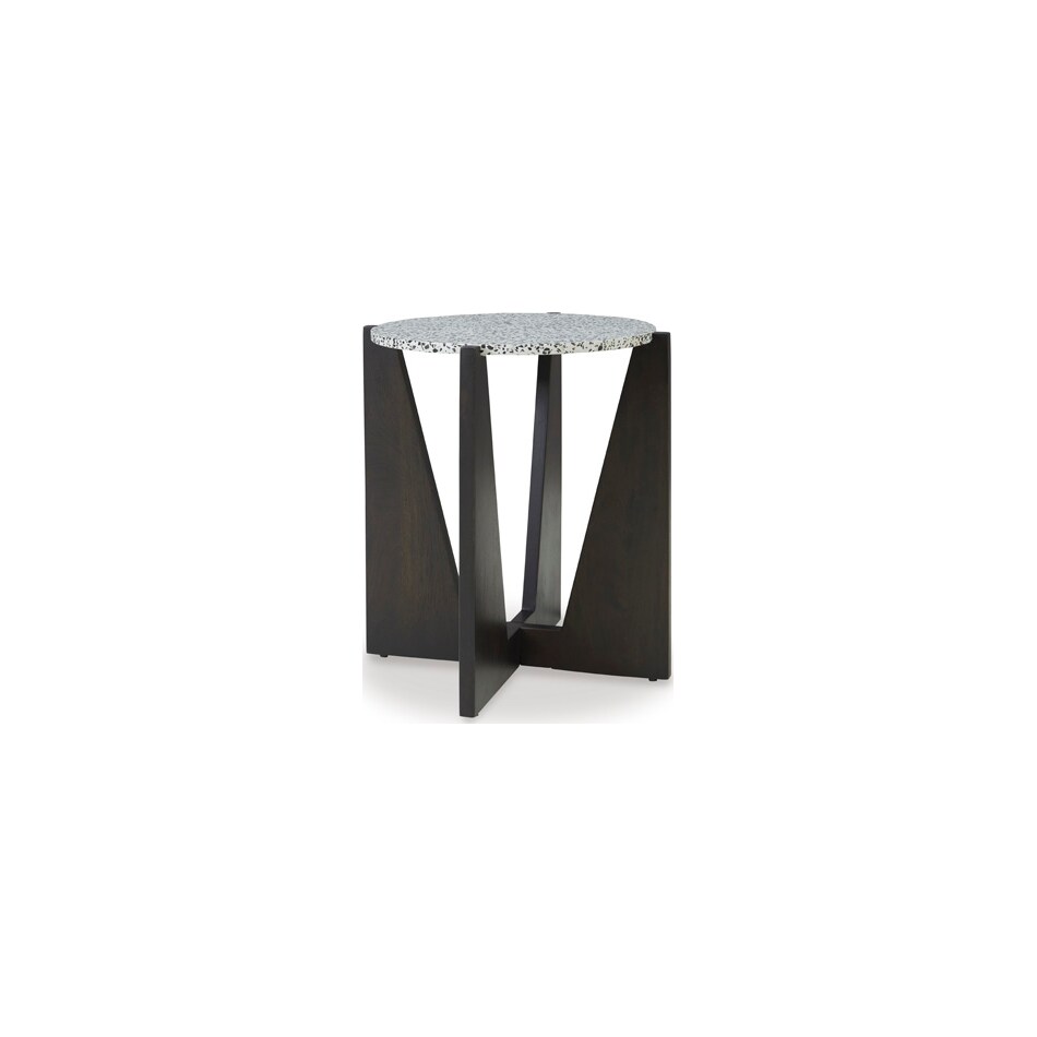 black white occasional tables   