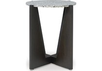 black white occasional tables   