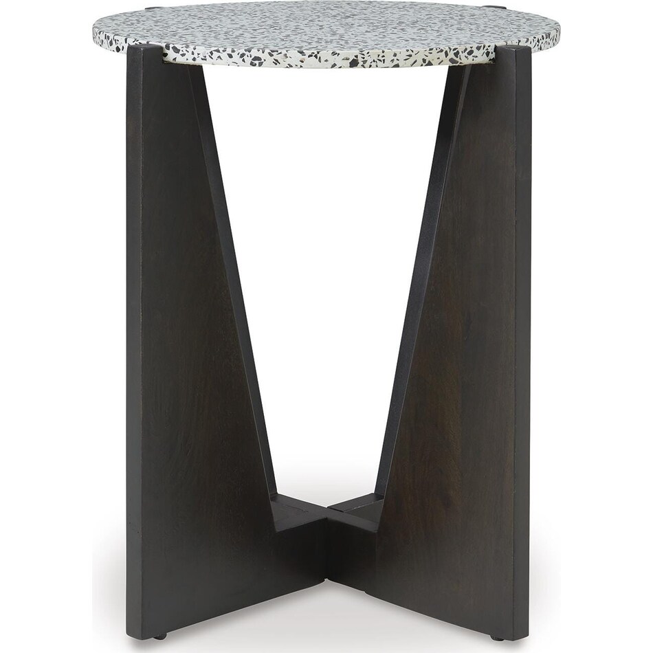 black white occasional tables   