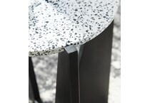 black white occasional tables   