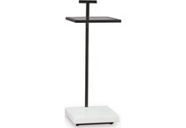 black white occasional tables   