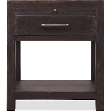 Driftwood One-Drawer Nightstand