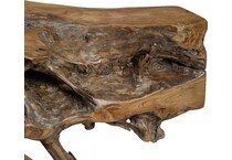 bleached tan natural wood grain wall units   
