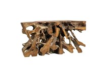 bleached tan natural wood grain wall units   