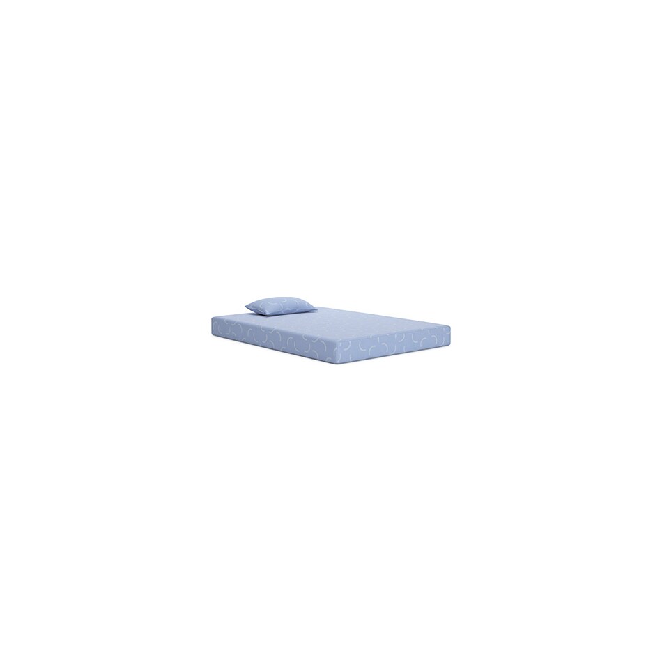 blue bedding   