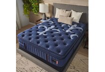 blue bedding   