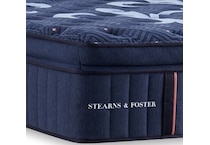 blue bedding   