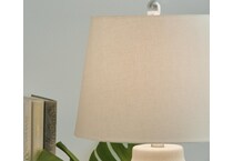 blue beige lamps   