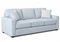 blue fabric living room groups   
