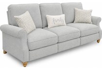 blue fabric living room groups   