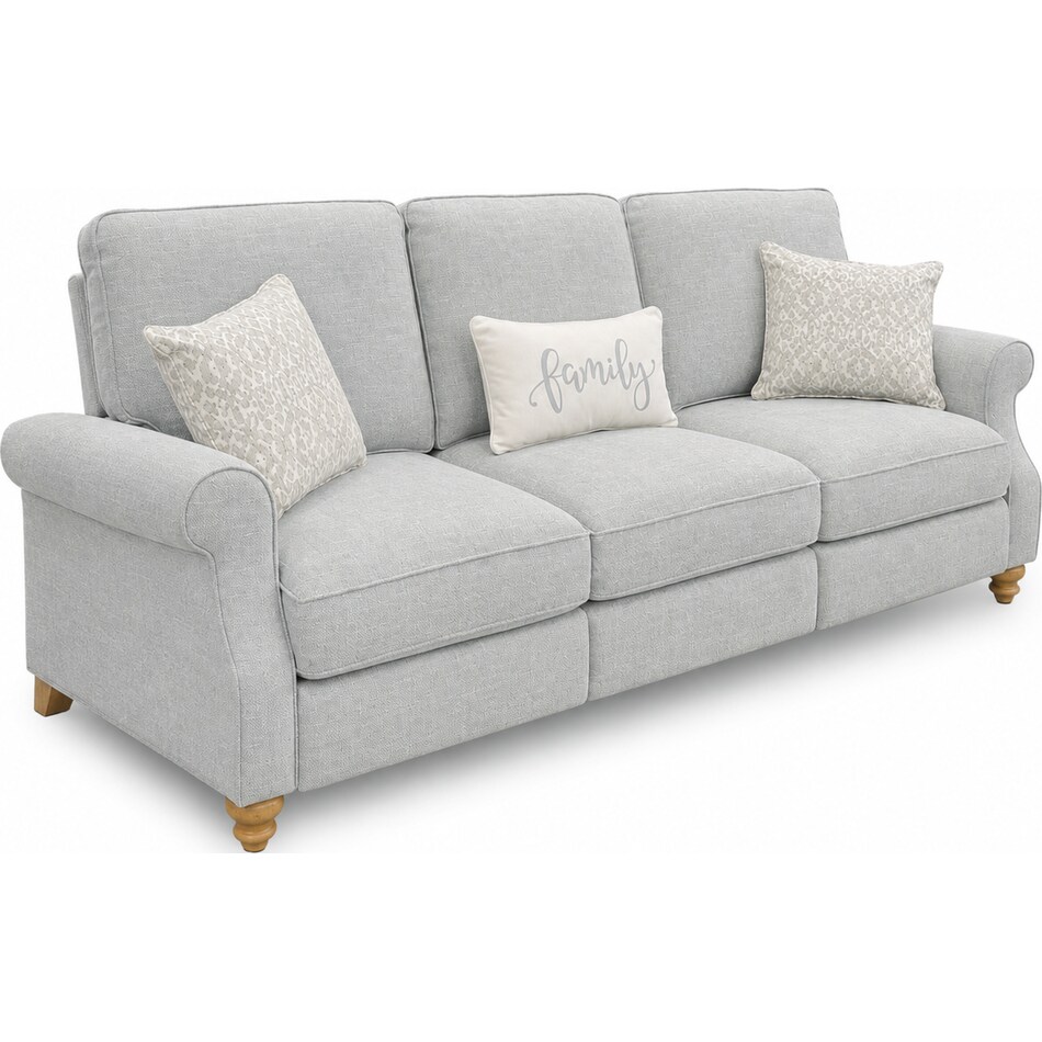 blue fabric living room groups   
