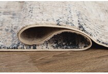 blue ivory area rugs   